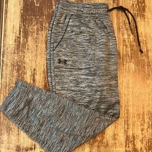 Under Armor fleece pants size large grey